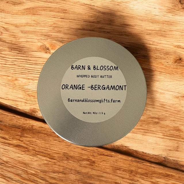 Orange-Bergamont Whipped Body Butter