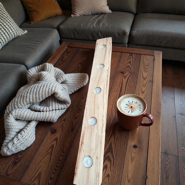 Rustic Tealight Centerpiece